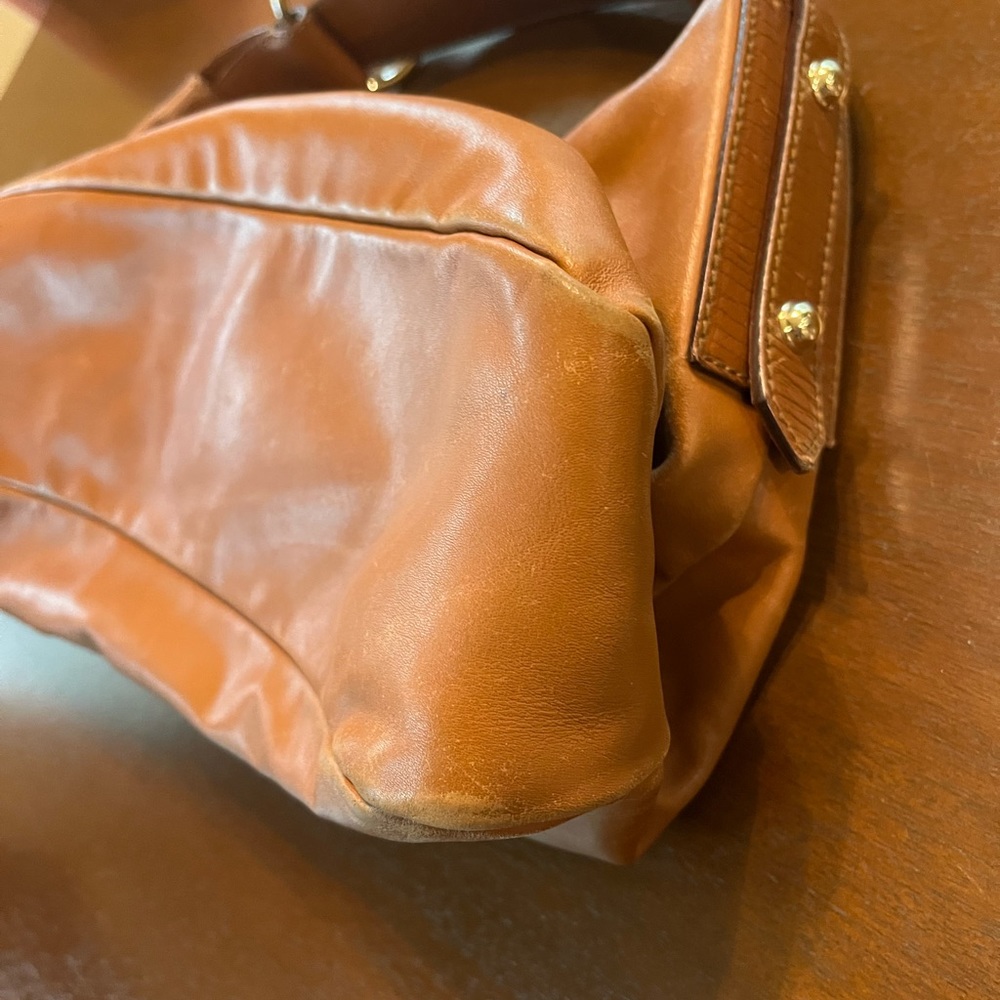 GUCCI Brown Leather Medium Horsebit Hobo Shoulder Bag - Picture 15 of 16